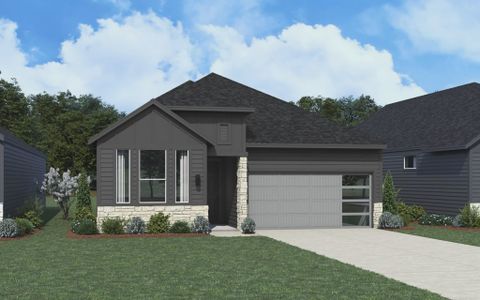 New construction Single-Family house 2102 Briggs Smt, San Antonio, TX 78245 plan Delos - image