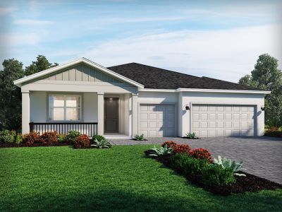 New construction Single-Family house 6321 Nw Cloverdale Ave, Port St. Lucie, FL 34987 Coral- photo 0