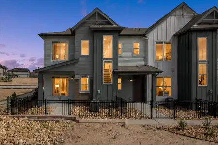 New construction Townhouse house 516 Luton Dr, Castle Pines, CO 80108 plan Sonoma - image