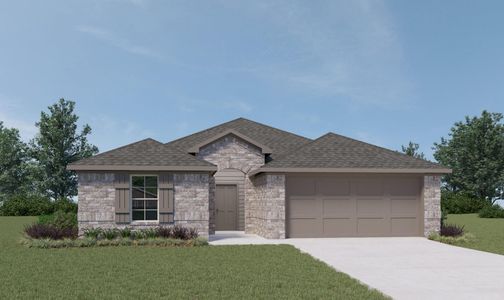 New construction Single-Family house 3407 Hopper Knoll Ln, Fulshear, TX 77441 plan Huntsville - image