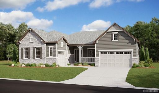 New construction Single-Family house 5125 Hickory Oaks Street, Castle Rock, CO 80104 Hanford- photo 0