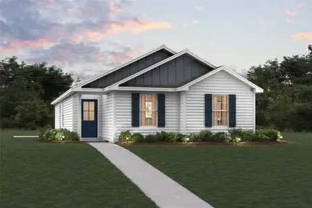 New construction Single-Family house 6670 Mahogany Blvd, Bunnell, FL 32110 plan Rutherford - image