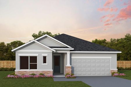 New construction Single-Family house 11815 Richmond Trail, Parrish, FL 34219 The Captiva- photo 0