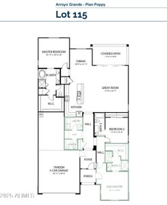New construction Single-Family house 1172 E Ridgerock St, Casa Grande, AZ 85122 plan Poppy 4413 - image 5