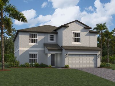 New construction Single-Family house 11855 Hilltop Farms Drive, Dade City, FL 33525 - photo 0