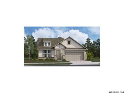 New construction Single-Family house 239 Keechi Crk, Castroville, TX 78009 plan Blanco - image