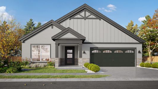 New construction Single-Family house 1326 Hidden Oaks Dr, Tomball, TX 77375 plan Portico - image