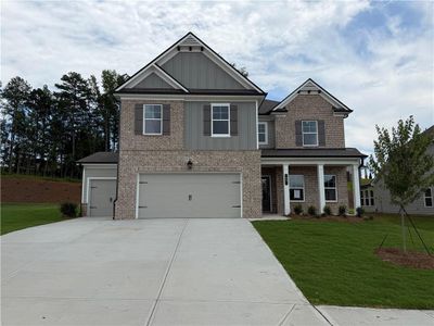 New construction Single-Family house 83 Bufflehead Pass, Jefferson, GA 30549 plan Cascade - image