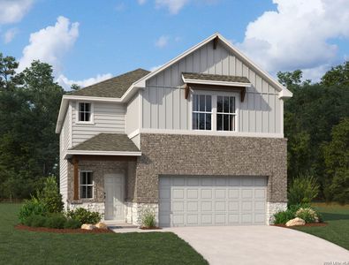 New construction Single-Family house 13839 Birch Vw, San Antonio, TX 78252 plan Placid - image