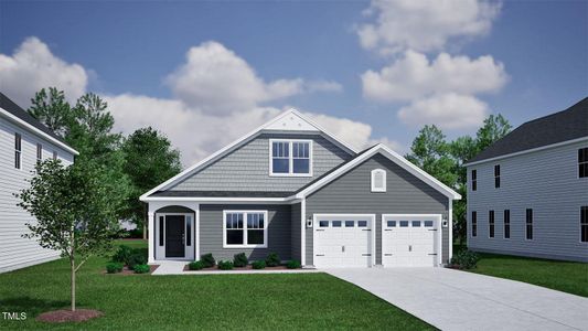 New construction Single-Family house 137 Sugarmaple Wy, Youngsville, NC 27596 Jensen- photo 0
