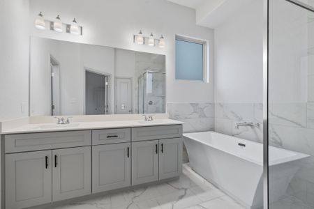 New construction Single-Family house 108 Landry Cv, Georgetown, TX 78628 plan Trenton 2885 S - image 11