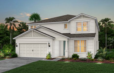 New construction Single-Family house 1013 Rooster Hollow Wy, Middleburg, FL 32068 plan Yorkshire - image