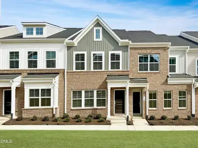 New construction Townhouse house 128 Silver Fir Ln, Unit 243, Garner, NC 27529 plan Clover - image