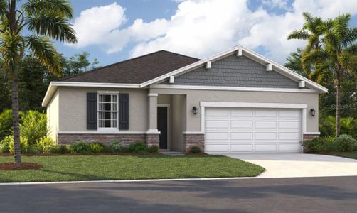 New construction Single-Family house 9588 Starling Lp, Leesburg, FL 34788 plan The Portland - image
