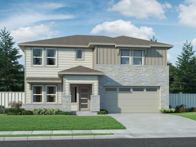 New construction Single-Family house 4300 Texoma Dr, Pflugerville, TX 78660 plan The McKinnon (451) - image