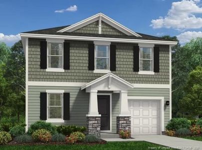 New construction Single-Family house 566 Stadium Dr, Cameron, NC 28326 plan Vision - image