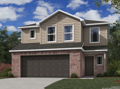 New construction Single-Family house 547 Gouda Drive, New Braunfels, TX 78130 RC Camden- photo 0