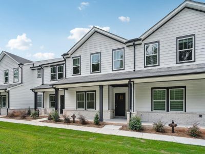 New construction Townhouse house 2222 Ashton Dr, Conyers, GA 30013 plan Lancaster End Unit - image