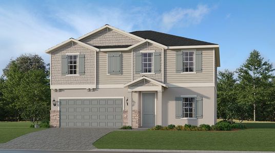 New construction Single-Family house 2907 Spanish Cedar Pl, Fort Pierce, FL 34946 plan Hubble - image