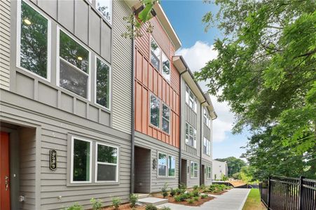 New construction Townhouse house 1541 Layton Lane Nw, Atlanta, GA 30318 Brycen Homeplan- photo 0