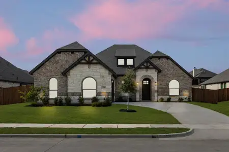New construction Single-Family house 733 Winecup Wy, Midlothian, TX 76065 plan Concept 2404 - image