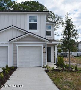 New construction Townhouse house 2723 Iron Rock Ct, Jacksonville, FL 32254 plan Greyson II - image
