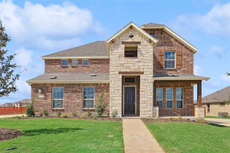 New construction Single-Family house 741 Carriage Hill Road, Midlothian, TX 76065 Premier Series - Rosewood- photo 0