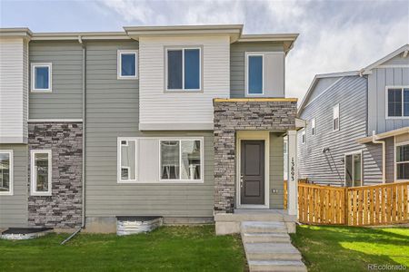 New construction Duplex house 13977 Deertrack Lane, Parker, CO 80134 The Blue Spruce- photo 0