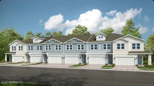 New construction Townhouse house 434 Cherry Elm Dr, St. Augustine, FL 32092 - image