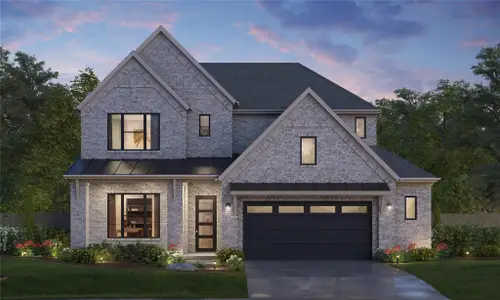 New construction Single-Family house 2718 Jasper Oaks Dr, Rosharon, TX 77583 plan Tuscany - image