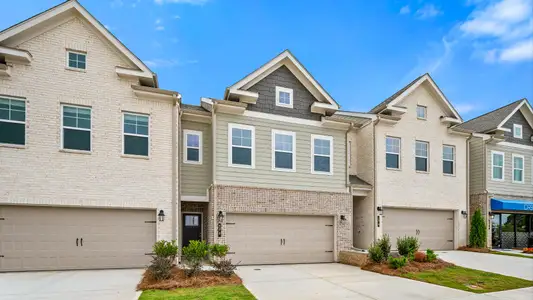 New construction Townhouse house 230 Abbotts Crossing Cir, Conyers, GA 30094 plan Luca - image
