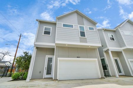 New construction Single-Family house 849 Mansfield St, Unit F, Houston, TX 77091 null- photo 1 1