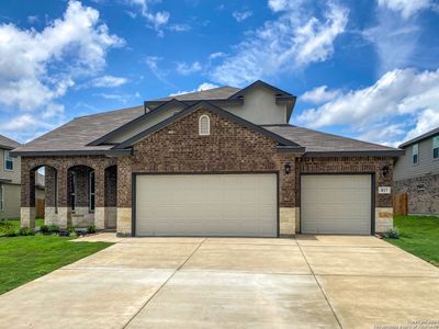 New construction Single-Family house 817 Town Creek Way, Cibolo, TX 78108 Stallion - photo 0 0