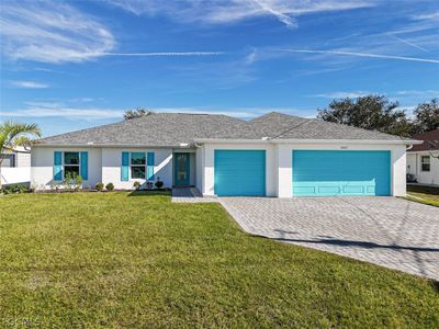 New construction Single-Family house 2423 Nw 20Th Pl, Cape Coral, FL 33993 plan The Paradise Cove - image