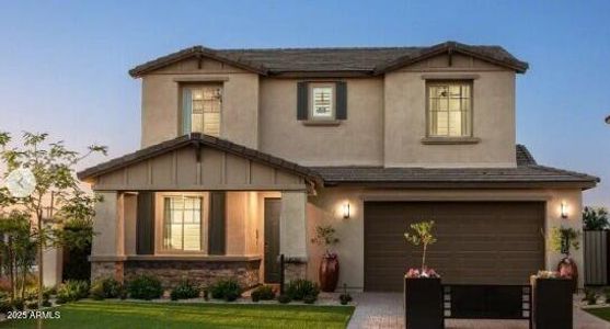 New construction Single-Family house 21456 E Sparrow Dr, Queen Creek, AZ 85142 Plan 3524 Elevation C- photo 0