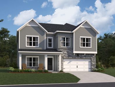 New construction Single-Family house 103 N Harvest Ridge Way, Clayton, NC 27520 null- photo 32 32