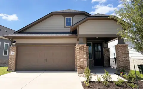 New construction Single-Family house 112 Desert Zinnia Cv, San Marcos, TX 78666 plan Pomona - image