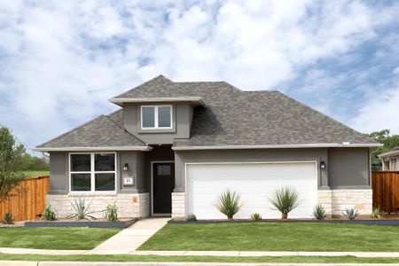 New construction Single-Family house 242 Sycamore Pines Ln, Kyle, TX 78640 plan Jaya - image