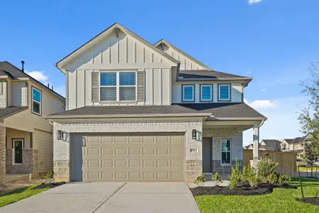 New construction Single-Family house 18910 Mescalbean Ln, Houston, TX 77084 plan Plan 148 - image