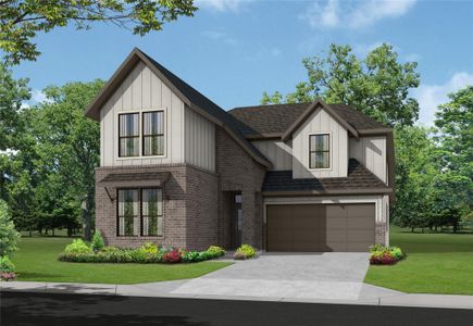 New construction Single-Family house 493 Harvest Moon Dr, Katy, TX 77493 plan Donley - image