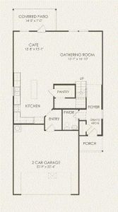 Pulte Homes, Camelia floor plan