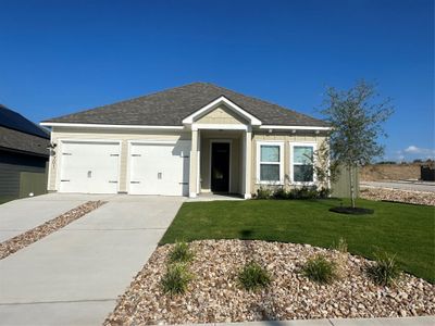 New construction Single-Family house 9701 Gladsome Path, Manor, TX 78653 Kendall- photo 0