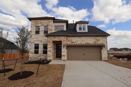 New construction Single-Family house 1208 Snowdrop Dr, Georgetown, TX 78628 Belmont II- photo 2 2