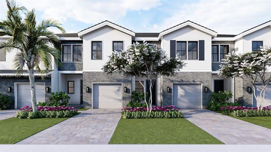 New construction Townhouse house 173 Ne 14Th Rd, Homestead, FL 33033 - image