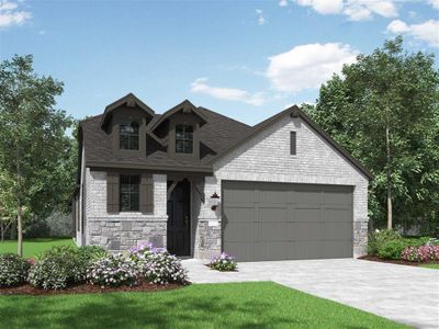 New construction Single-Family house 7409 Cattail Falls Ln, Porter, TX 77365 Preston Plan- photo 0 0