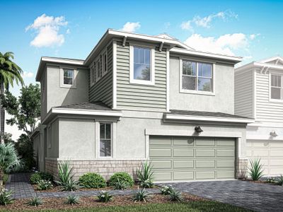 New construction Townhouse house 3501 Nw Solange Ct, Jensen Beach, FL 34957 Isla- photo 0