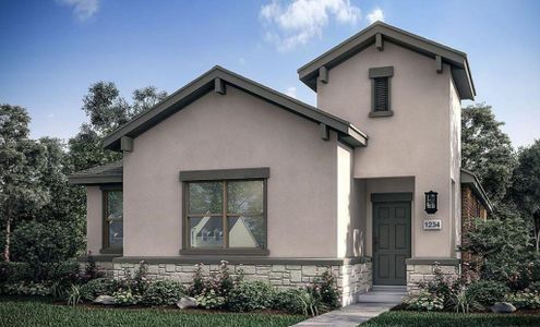 New construction Single-Family house 610 Emory Crossing Blvd, Hutto, TX 78634 Bach- photo 0