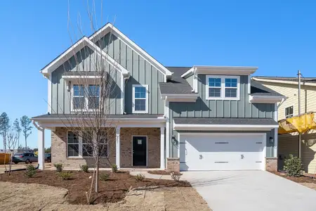 New construction Single-Family house 4201 Sweet Ivy Lndg, Durham, NC 27703 plan Savannah - image