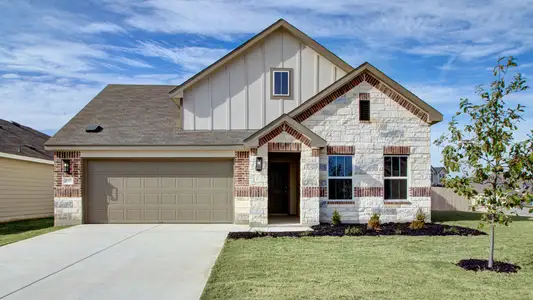 New construction Single-Family house 3587 Starbright Dr, New Braunfels, TX 78130 plan Meyerson - image