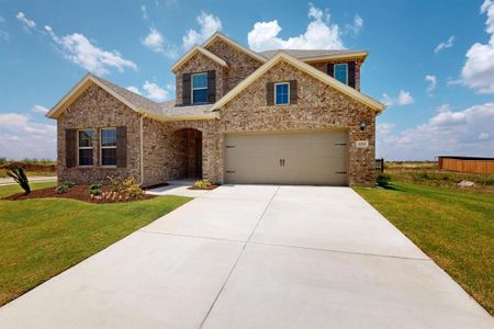 New construction Single-Family house 3353 Redbud Flower Trl, Venus, TX 76084 plan Barbosa - 40' Smart Series - image